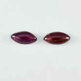 Garnet 1PC Medium 7x14 MM Marquise Cabochon Red High Quality semi Precious Loose Gemstones