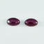 Garnet 1PC Small 6x9 MM Oval Cabochon Red Fiery semi Precious Gems