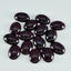 Garnet 1PC Small 6x8 MM Oval Cabochon Red Pure semi Precious Precious Gemstone