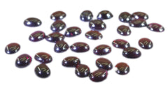 Granat 1PC Kleiner 6x8 MM Oval Cabochon Rot Reiner Halbedelstein