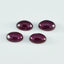 Garnet 1PC Medium 8x10 MM Oval Cabochon Red Polished semi Precious Loose Gemstones