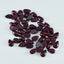 Garnet 1PC Tiny 5x7 MM Pear Cabochon Red Natural semi Precious Semi Precious Gemstone