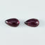 Garnet 1PC Medium 7x10 MM Pear Cabochon Red Fiery semi Precious Loose Gemstone
