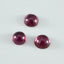 Garnet 1PC Tiny 6x6 MM Round Cabochon Red Brilliant semi Precious Loose Gemstones