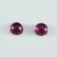 Garnet 1PC Small 8x8 MM Round Cabochon Red Polished semi Precious Precious Gemstone