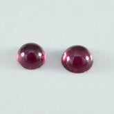 Garnet 1PC Medium 9x9 MM Round Cabochon Red Splendid semi Precious Gems