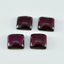 Garnet 1PC Large 10x10 MM Square Cabochon Red Shine semi Precious Precious Gemstone
