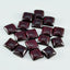 Garnet 10PC Tiny 5x5 MM Square Cabochon Red Sparkling semi Precious Gems