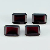 Garnet 1PC Chunky 13x18 MM Emerald Faceted Red Splendid Semi Precious Gems