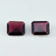 Garnet 1PC Large 10x14 MM Emerald Faceted Red Sparkling Semi Precious Loose Gemstone