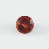 Garnet 1PC Small 8x8 MM Round Faceted Red Luster Semi Precious Loose Gemstones