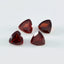 Garnet 1PC Large 11x11 MM Triangle Faceted Red Fine Semi Precious Loose Gemstone
