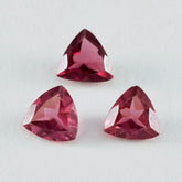 Garnet 1PC Tiny 5x5 MM Triangle Faceted Red Sparkling Semi Precious Gems