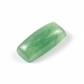 Green Aventurine 1PC Small 5x10 MM Baguette Cabochon Green Superior semi Precious Semi Precious Gemstone