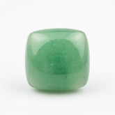 Green Aventurine 1PC Small 8x8 MM Cushion Cabochon Green Genuine semi Precious Loose Gemstones