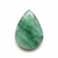 Green Aventurine 1PC Medium 8x10 MM Pear Cabochon Green Brilliant semi Precious Precious Gemstone