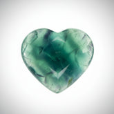 Green Fluorite 1PC Large 10x10 MM Heart Cabochon Green Genuine semi Precious Loose Gemstones