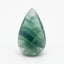 Green Fluorite 1PC Medium 8x10 MM Pear Cabochon Green Lustrous semi Precious Semi Precious Gemstone