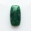 Green Jade 1PC Small 6x12 MM Baguette Cabochon Green Luster semi Precious Precious Gemstone