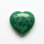 Green Jade 1PC Small 8x8 MM Heart Cabochon Green Fiery semi Precious Gems