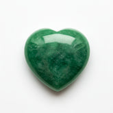 Green Jade 1PC Small 8x8 MM Heart Cabochon Green Fiery semi Precious Gems