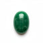 Green Jade 1PC Small 6x8 MM Oval Cabochon Green Polished semi Precious Loose Gems
