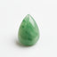 Green Jade 1PC Small 6x8 MM Pear Cabochon Green Fine semi Precious Gems