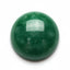 Green Jade 1PC Large 10x10 MM Round Cabochon Green Brilliant semi Precious Loose Gems