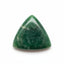 Green Jade 1PC Small 7x7 MM Triangle Cabochon Green Splendid semi Precious Gems