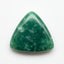 Green Jade 1PC Small 8x8 MM Triangle Cabochon Green Luster semi Precious Loose Gems