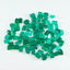 Green Onyx 10PC Tiny 3x5 MM Emerald Cabochon Green Luster semi Precious Precious Gemstone