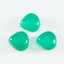 Green Onyx 1PC Medium 9x9 MM Heart Cabochon Green High Quality semi Precious Loose Gemstones
