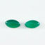 Green Onyx 1PC Small 5x10 MM Marquise Cabochon Green Pure semi Precious Loose Gemstones