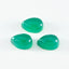 Green Onyx 1PC Small 6x9 MM Pear Cabochon Green Luster semi Precious Precious Gemstone