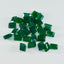 Green Onyx 1PC Tiny 5x7 MM Emerald Faceted Green High Quality Semi Precious Loose Gemstones