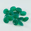 Green Onyx 1PC Medium 8x10 MM Oval Faceted Green Fine Semi Precious Gems