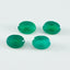 Green Onyx 1PC Large 10x12 MM Oval Faceted Green Genuine Semi Precious Loose Gemstones