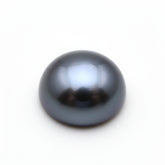 Gray Pearl 1PC Tiny 6x6 MM Round Cabochon Gray Pure semi Precious Loose Gemstones