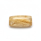 Golden Rutile 10PC Tiny 4x8 MM Baguette Cabochon Yellow Shine semi Precious Precious Gemstone