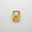 Golden Rutile 1PC Small 6x8 MM Emerald Cabochon Yellow Shine semi Precious Loose Gemstones