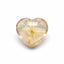 Golden Rutile 1PC Small 7x7 MM Heart Cabochon Yellow Pure semi Precious Loose Gemstones
