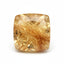 Golden Rutile 1PC Large 10x10 MM Square Cabochon Yellow Superior semi Precious Semi Precious Gemstone