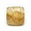 Golden Rutile 1PC Large 11x11 MM Square Cabochon Yellow Pure semi Precious Precious Gemstone