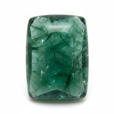 Green Tourmaline 1PC Large 10x12 MM Emerald Cabochon Green High-Quality semi Precious Loose Gems