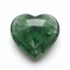 Green Tourmaline 1PC Large 10x10 MM Heart Cabochon Green Fiery semi Precious Semi Precious Gemstone