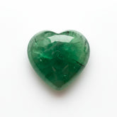 Green Tourmaline 10PC Tiny 3x3 MM Heart Cabochon Green Shine semi Precious Loose Gemstones