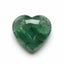 Green Tourmaline 1PC Tiny 6x6 MM Heart Cabochon Green Natural semi Precious Gems