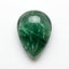 Green Tourmaline 1PC Small 6x8 MM Pear Cabochon Green Superior semi Precious Loose Gemstone