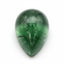 Green Tourmaline 1PC Small 6x9 MM Pear Cabochon Green Pure semi Precious Loose Gemstones