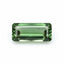Green Tourmaline 1PC Medium 7x14 MM Baguette Faceted Green Natural Semi Precious Loose Gemstone